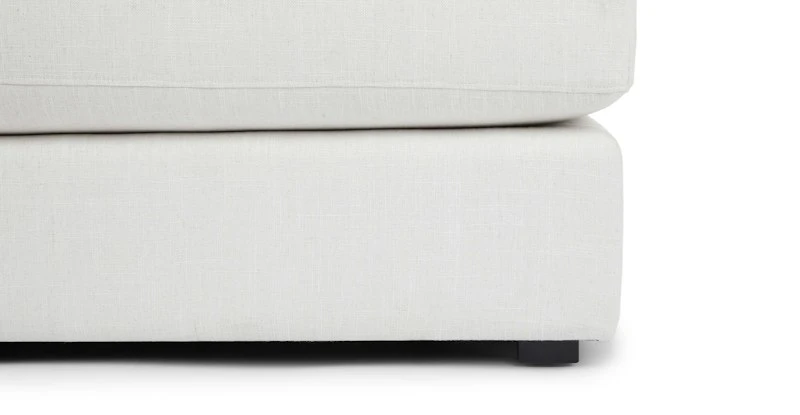 Beta Quartz White Ottoman | Modern Modular Sofa with Luxurious Design 4 Beta Quartz White Ottoman | Modern Modular Sofa with Luxurious Design - Image 4