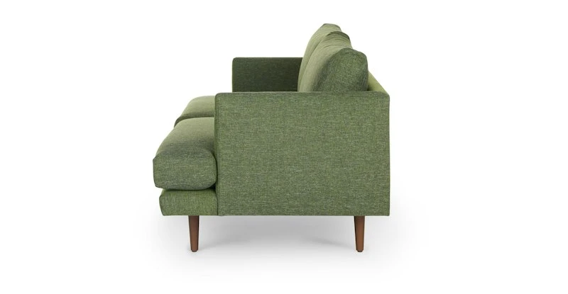 Burrard Forest Green Loveseat - Modern Two-Seater Sofa for Your Living Room 3 Burrard Forest Green Loveseat - Modern Two-Seater Sofa for Your Living Room - Image 3