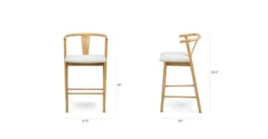 Fonra Santolina Gray Oak Counter Stool - Modern and Stylish Bar Stool -Furniture Sales 2024 image87687