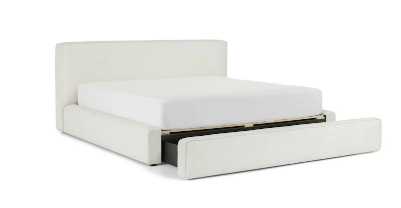 Cigar Ankara Ivory King Storage Bed - Modern Bedroom Furniture with Storage 3 Cigar Ankara Ivory King Storage Bed - Modern Bedroom Furniture with Storage - Image 3