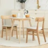 Ecole Mist Gray Oak Dining Chair – Modern & Comfortable Seating