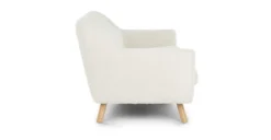 Gabriola Ivory Bouclé Loveseat - Modern Comfort & Stylish Design -Furniture Sales 2024 image89213