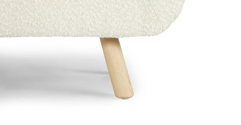 Gabriola Ivory Bouclé Bench - Stylish and Comfortable Seating 6 Gabriola Ivory Bouclé Bench - Stylish and Comfortable Seating - Image 6