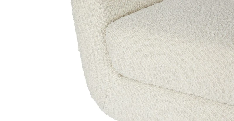 Gabriola Ivory Bouclé Bench - Stylish and Comfortable Seating 7 Gabriola Ivory Bouclé Bench - Stylish and Comfortable Seating - Image 7