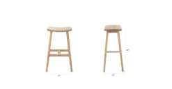 Esse Light Oak Counter Stool - Modern Bar Stool for Kitchen & Dining -Furniture Sales 2024 image89649