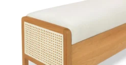 Candra Oak Bench - Stylish and Durable Bedroom Seating -Furniture Sales 2024 image89661