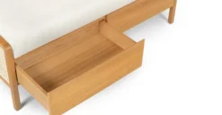 Candra Oak Bench - Stylish and Durable Bedroom Seating -Furniture Sales 2024 image89663