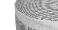 Redondo Light Gray Indoor/Outdoor Pouf - Stylish and Versatile Decor -Furniture Sales 2024 image89771