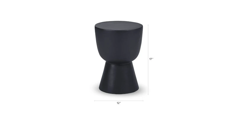 Hendry Rosin Black Side Table - Modern & Stylish Accent Table 7 Hendry Rosin Black Side Table - Modern & Stylish Accent Table - Image 7
