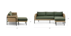 Aby Dravite Green Reversible Sectional - Stylish Outdoor Furniture -Furniture Sales 2024 image89885