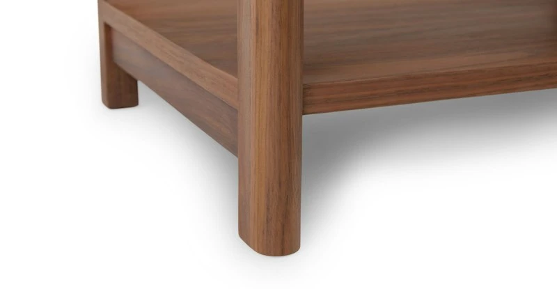 Mysen Walnut 33.5" Console Table - Elegant Wooden Cabinet for Living Room or Entryway 8 Mysen Walnut 33.5" Console Table - Elegant Wooden Cabinet for Living Room or Entryway - Image 8