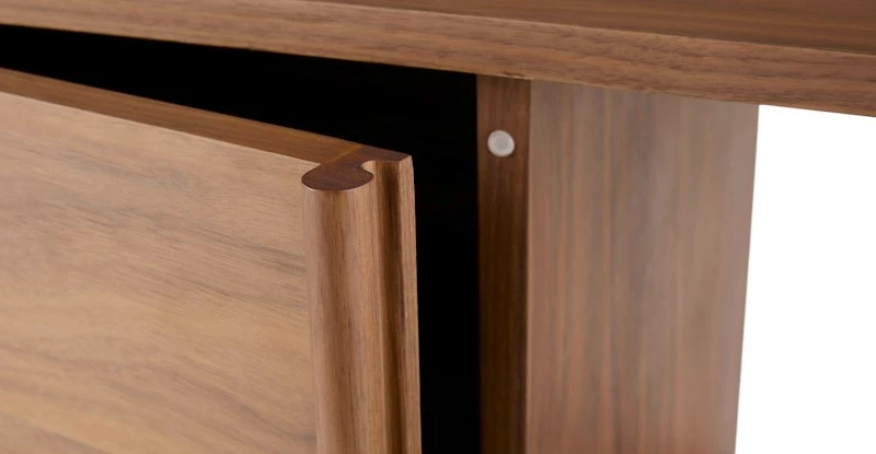 Mysen Walnut 33.5" Console Table - Elegant Wooden Cabinet for Living Room or Entryway 11 Mysen Walnut 33.5" Console Table - Elegant Wooden Cabinet for Living Room or Entryway - Image 11