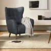 Mod Blue Berry Armchair | Stylish Lounge Chair for Modern Living Spaces