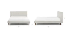 Sven Birch Ivory King Bed - Elegant Bedroom Furniture for Ultimate Comfort -Furniture Sales 2024 image90467