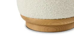 Pica Ivory Bouclé Ottoman - Luxurious Modern Pouf for Elegant Home Decor 9 Pica Ivory Bouclé Ottoman - Luxurious Modern Pouf for Elegant Home Decor -Furniture Sales 2024 image90912