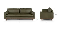 Loukos Charme Green Sofa - Modern Living Room Furniture -Furniture Sales 2024 image90932