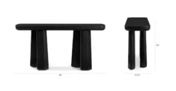 Walden Black Ash Console - Stylish & Functional Table for Modern Spaces 13 Walden Black Ash Console - Stylish & Functional Table for Modern Spaces -Furniture Sales 2024 image90968