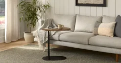 Furniture Sales 2024 39 Portima Walnut C Side Table - Modern & Stylish Living Room Table