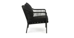 Calicut Coast Black Lounge Chair - Premium Outdoor Relaxation -Furniture Sales 2024 image91599