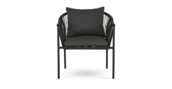 Calicut Coast Black Outdoor Dining Chair – Durable & Stylish Patio Seating -Furniture Sales 2024 image91654