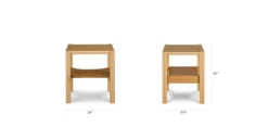 Stade Valley Tan Oak Nightstand - Elegant Bedroom Furniture -Furniture Sales 2024 image91715