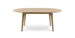 Plumas White Oak Extendable Dining Table For 6 - Modern Solid Wood Table 21 Plumas White Oak Extendable Dining Table For 6 - Modern Solid Wood Table -Furniture Sales 2024 image92266