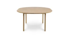 Plumas White Oak Extendable Dining Table For 6 - Modern Solid Wood Table 23 Plumas White Oak Extendable Dining Table For 6 - Modern Solid Wood Table -Furniture Sales 2024 image92268