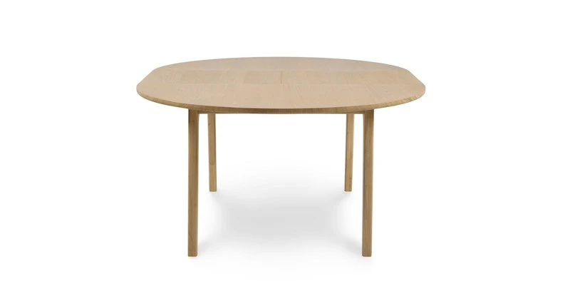 Plumas White Oak Extendable Dining Table For 6 - Modern Solid Wood Table 6 Plumas White Oak Extendable Dining Table For 6 - Modern Solid Wood Table - Image 6