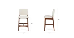 Nosh Chalk Gray Counter Stool - Stylish & Comfortable Bar Stool for Home & Office -Furniture Sales 2024 image92742