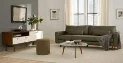Loukos Charme Green Sofa - Modern Living Room Furniture