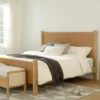Candra Oak Bench - Stylish and Durable Bedroom Seating