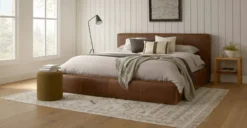 Stade Valley Tan Oak Nightstand - Elegant Bedroom Furniture