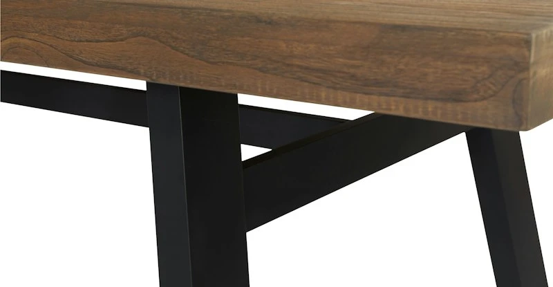 Sardis Vintage Brown Dining Table For 10 | Rustic Outdoor Dining Furniture 5 Sardis Vintage Brown Dining Table For 10 | Rustic Outdoor Dining Furniture - Image 5