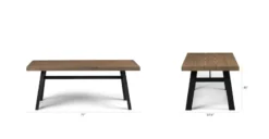 Sardis Vintage Brown Dining Set - Outdoor Patio Furniture with Elegant Design -Furniture Sales 2024 image93411