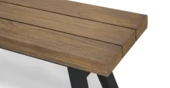 Sardis Vintage Brown Dining Set - Outdoor Patio Furniture with Elegant Design -Furniture Sales 2024 image93417