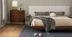 Basi Walnut King Bed Frame | Solid Wood Elegant Bedroom Furniture -Furniture Sales 2024 image93562