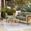 Aby Dravite Green Reversible Sectional - Stylish Outdoor Furniture