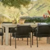 Calicut Coast Black Outdoor Dining Chair – Durable & Stylish Patio Seating