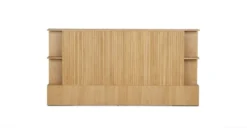 Kouva Oak King Storage Headboard | Elegant Bedroom Furniture with Built-In Storage -Furniture Sales 2024 image94176
