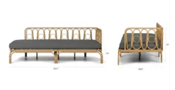 Amarillo Dravite Black Chaise Lounge – Modern Comfort for Your Living Space -Furniture Sales 2024 image94208