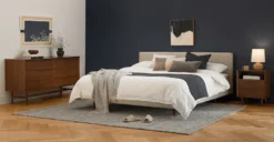 Tessu Clay Taupe King Bed - Premium Bedroom Furniture for Ultimate Comfort