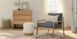 Monterey Oak 3-Drawer Chest - Stylish Bedroom Dresser for Easy Organization