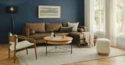 Lento Chalk Gray Lounge Chair - Modern Comfort for Your Living Space