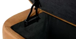 Maribo Rawhide Tan 48" Leather Storage Ottoman Bench for Bedroom -Furniture Sales 2024 image95553