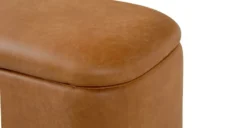 Maribo Rawhide Tan 48" Leather Storage Ottoman Bench for Bedroom -Furniture Sales 2024 image95555