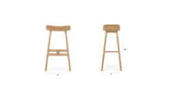Esse Roam Tan Light Oak Counter Stool - Modern & Durable Kitchen Bar Stool -Furniture Sales 2024 image95827