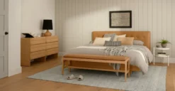 Bovi Pearl Blue Rug 8 X 10 - Premium Area Rug for Living Room & Bedroom