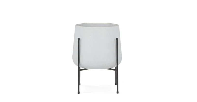 Tuva White Wide Indoor/Outdoor Planter Set - Modern Decorative Plant Pots for Home & Garden 4 Tuva White Wide Indoor/Outdoor Planter Set - Modern Decorative Plant Pots for Home & Garden - Image 4