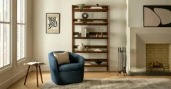 Amoeba Wild Walnut Side Table – Stylish and Functional Modern Furniture