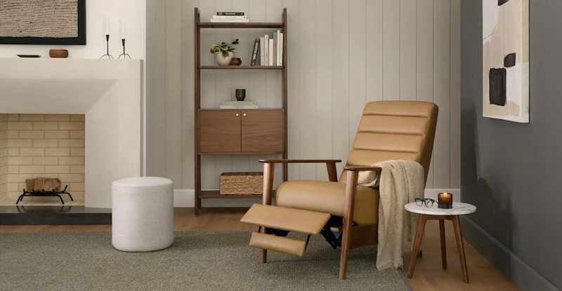 Mara Walnut Side Table - Handcrafted Wooden Side Table for Living Room or Bedroom 1 Mara Walnut Side Table - Handcrafted Wooden Side Table for Living Room or Bedroom